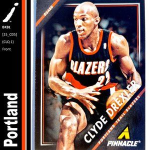 Portland Trailblazers (Clyde Drexler) - BKBL [25_CD5]
